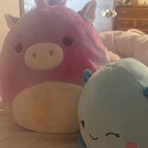 Squishmallows Blue and Purple Plush Toy